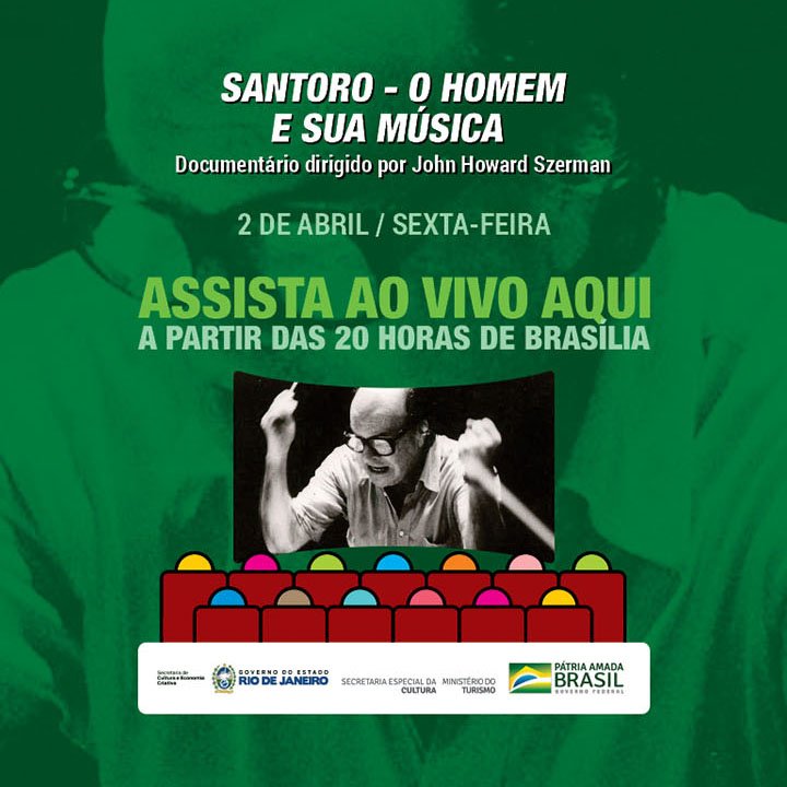 Assista agora ao vivo: Santoro - O Homem e Sua Música